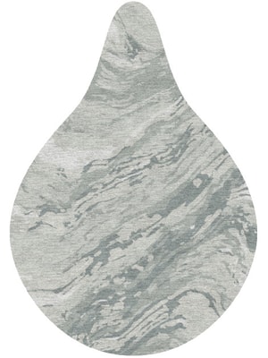 Metamorphic Drop Hand Knotted Tibetan Wool custom handmade rug