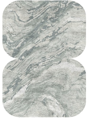 Metamorphic Eight Hand Knotted Bamboo Silk custom handmade rug