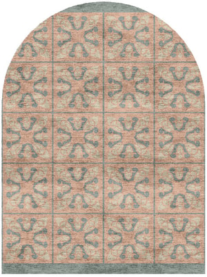 Minaret Arch Hand Knotted Bamboo Silk custom handmade rug