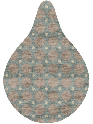 Montage Drop Hand Knotted Bamboo Silk custom handmade rug