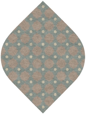 Montage Ogee Hand Knotted Tibetan Wool custom handmade rug