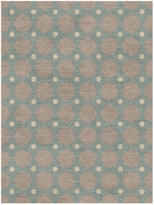 Montage Rectangle Hand Knotted Tibetan Wool custom handmade rug