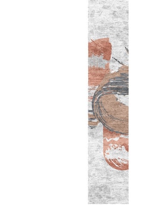Mottle Runner Hand Knotted Bamboo Silk custom handmade rug