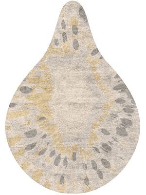 Mucogee Drop Hand Tufted Bamboo Silk custom handmade rug