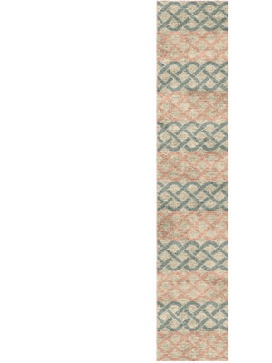 Nellie Runner Hand Knotted Bamboo Silk custom handmade rug