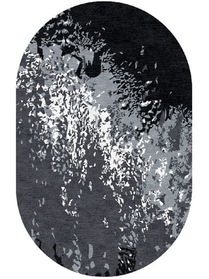 Night Dew Capsule Hand Knotted Tibetan Wool custom handmade rug