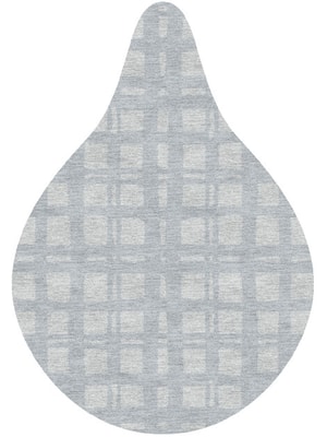 Noir Drop Hand Knotted Tibetan Wool custom handmade rug