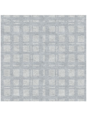 Noir Square Hand Knotted Tibetan Wool custom handmade rug
