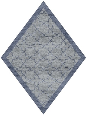 Octade Diamond Hand Knotted Bamboo Silk custom handmade rug