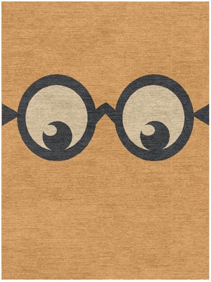 Oddball Rectangle Hand Knotted Tibetan Wool custom handmade rug