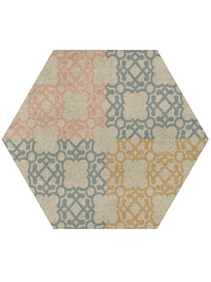 Ona Hexagon Hand Tufted Pure Wool custom handmade rug