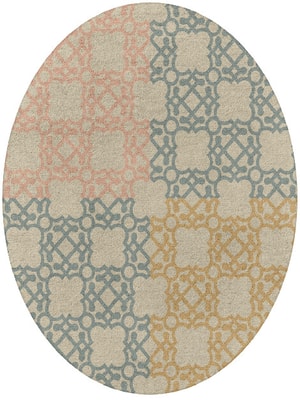 Ona Oval Hand Tufted Pure Wool custom handmade rug