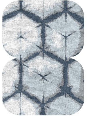 Ore Eight Hand Knotted Bamboo Silk custom handmade rug
