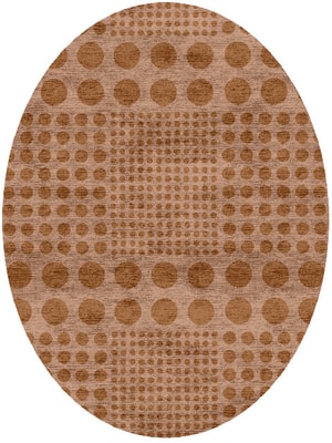 Origins Oval Hand Knotted Bamboo Silk custom handmade rug