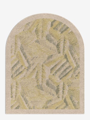 Orikane Arch Hand Knotted Tibetan Wool custom handmade rug