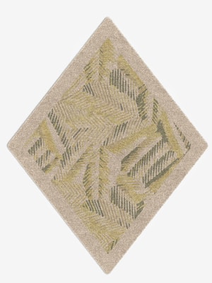 Orikane Diamond Hand Knotted Tibetan Wool custom handmade rug