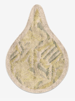Orikane Drop Hand Knotted Bamboo Silk custom handmade rug