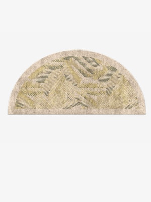 Orikane Halfmoon Hand Knotted Bamboo Silk custom handmade rug