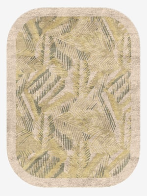 Orikane Oblong Hand Knotted Bamboo Silk custom handmade rug