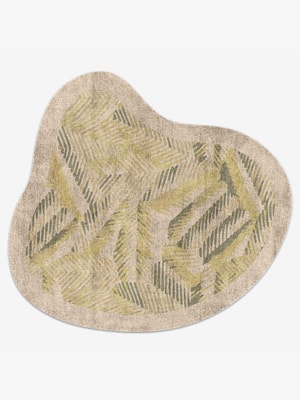 Orikane Splash Hand Knotted Bamboo Silk custom handmade rug