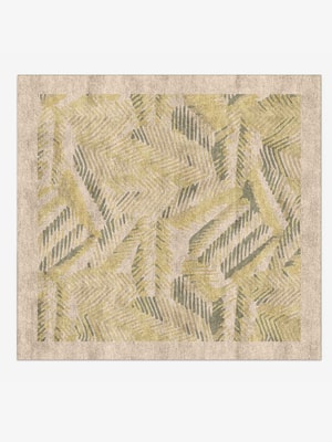 Orikane Square Hand Knotted Bamboo Silk custom handmade rug