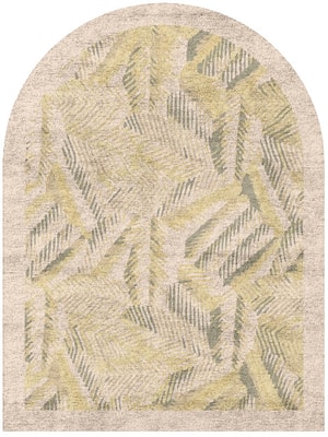 Orikane Arch Hand Tufted Bamboo Silk custom handmade rug