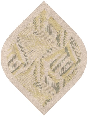 Orikane Ogee Hand Tufted Pure Wool custom handmade rug