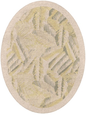 Orikane Oval Hand Tufted Pure Wool custom handmade rug