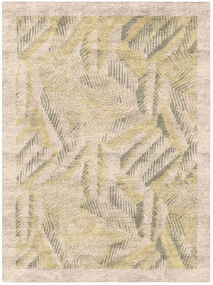 Orikane Rectangle Hand Tufted Bamboo Silk custom handmade rug