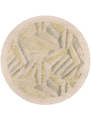 Orikane Round Hand Tufted Pure Wool custom handmade rug