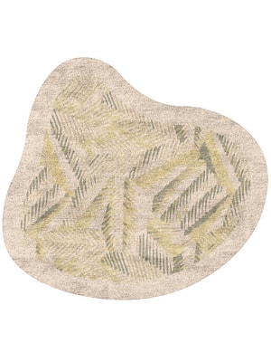Orikane Splash Hand Tufted Bamboo Silk custom handmade rug