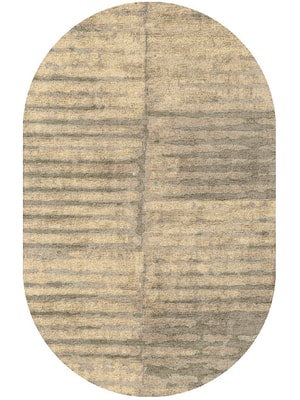 Parallel Strokes Capsule Hand Tufted Bamboo Silk custom handmade rug