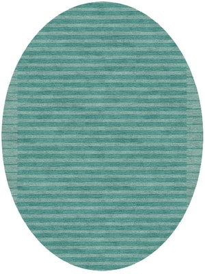 Piano Oval Hand Knotted Tibetan Wool custom handmade rug