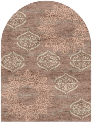 Plato Arch Hand Knotted Bamboo Silk custom handmade rug
