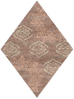 Plato Diamond Hand Knotted Bamboo Silk custom handmade rug