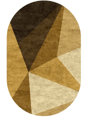 Polyhedron Capsule Hand Knotted Bamboo Silk custom handmade rug