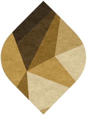 Polyhedron Ogee Hand Knotted Tibetan Wool custom handmade rug