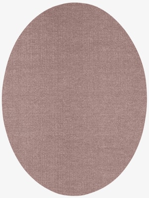 RA-EC10 Oval Flatweave New Zealand Wool custom handmade rug