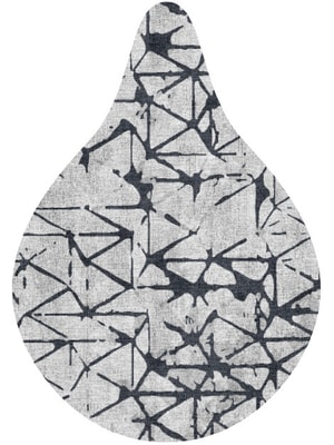Saas Drop Hand Knotted Bamboo Silk custom handmade rug