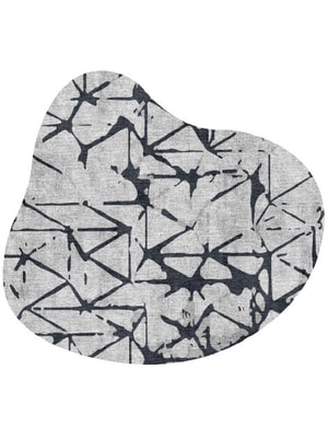 Saas Splash Hand Knotted Bamboo Silk custom handmade rug