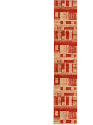Schema Runner Flatweave Bamboo Silk custom handmade rug