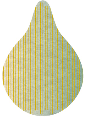Score Drop Hand Knotted Bamboo Silk custom handmade rug