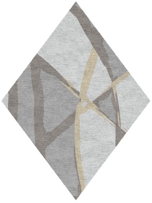 Scumble Diamond Hand Knotted Tibetan Wool custom handmade rug