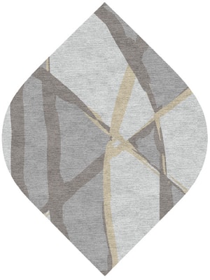 Scumble Ogee Hand Knotted Tibetan Wool custom handmade rug