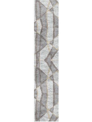 Scumble Runner Hand Knotted Bamboo Silk custom handmade rug