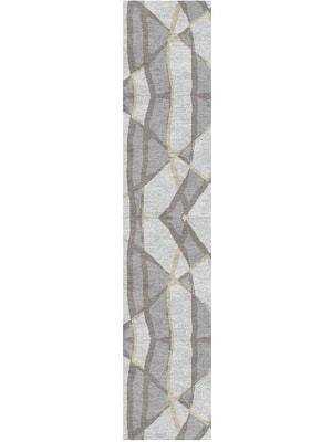 Scumble Runner Hand Knotted Tibetan Wool custom handmade rug