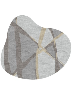 Scumble Splash Hand Knotted Tibetan Wool custom handmade rug