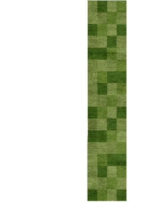 Seahorse Runner Flatweave Bamboo Silk custom handmade rug
