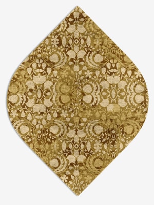 Sedge Ogee Hand Knotted Bamboo Silk custom handmade rug