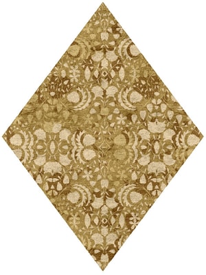 Sedge Diamond Hand Tufted Bamboo Silk custom handmade rug
